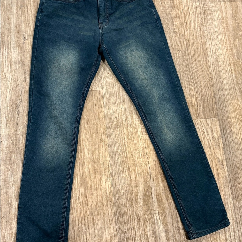 Dark Blue Denim Jeans